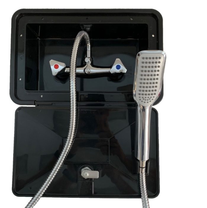 External Shower Kit Black