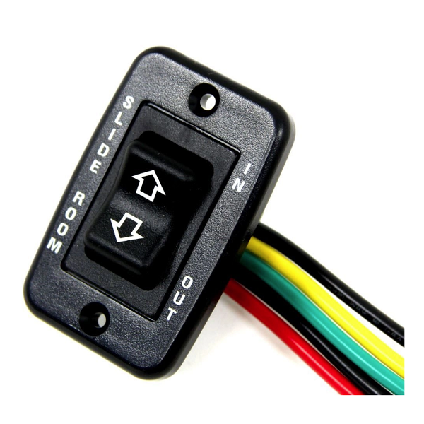 Lippert Slide Out Switch - Black - 5 Pin